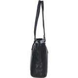 Ashwood Elegant Leather Tote Bag Black: Isabel