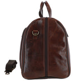 Ashwood Hi Veg Leather Flight-Cabin Weekend Holdall Tempo Brown :  8150