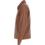 Ashwood Leather Brando Jacket Tan: AMJ-91