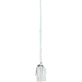 Ashwood Elegant Leather Crossbody Bag with Twist Lock White: Y-52