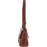 Vintage Leather Cross Body Shoulder Bag Honey – G22