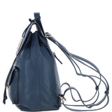Ashwood Genuine Leather Compact Backpack Navy: Y-57