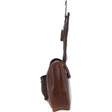 Ashwood Hi Veg Leather Hanging Wash Bag Tempo Brown : 8140