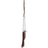 Ashwood Handcrafted Leather Crossbody Bag with Fringe Detail Rust: ela 1303