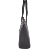 Medium Leather Handbag Black : 62121