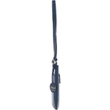Ashwood Leather Curve Pocket Crossbody Bag Navy: 63620