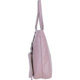 Ashwood Leather Shoulder Bag with Detachable Pouch Wood Rose: 64454
