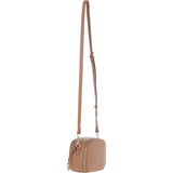 Ashwood Leather Compact Crossbody Bag with Adjustable Strap Butterscotch: Y-53