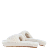 Fenland Ladies Sheepskin Slippers Beige: Nancy-Slippers