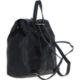 Trendsetting Women's Leather Backpack - Chic & Versatile Black: 61753