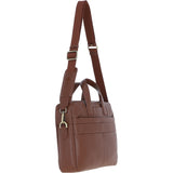 Gabicci Leather Messenger Bag Tan: GB-64962