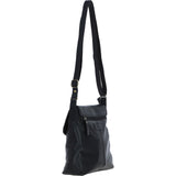 Ashwood Leather Crossbody Bag Black: M-84
