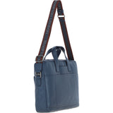 Brampton Leather Men's Laptop Bag Navy: 64547