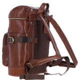 Ashwood Classic Leather Laptop Rucksack Chestnut: Q-45