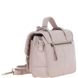 Stylish Ashwood Leather Large Satchel Bag Beige: Y-63