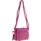 Ashwood Leather Crossbody X Shoulder Bag Berry: Sterling