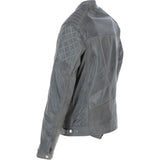 Ashwood Premium Leather Mens Vintage Biker Jacket Gray: AWM-N2