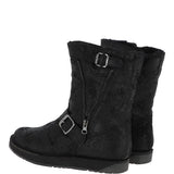 Fenland Classic  9" Vintage Sheepskin Biker Boots: BIKER BOOT LADIES