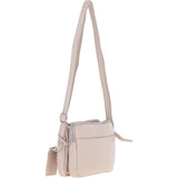 Ashwood Leather Crossbody X Shoulder Bag Mushroom: Sterling