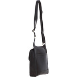 Ashwood Leather & Harris Tweed® Cloth Crossbody Bag Brown/Mcload: TW-24-01-BM