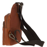 Small Ashwood Hi Veg Leather Sling Bag Tempo Tan: 8147 SLING