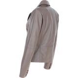 Ashwood Leather Women's Two Button Taupe Blazer: 10157