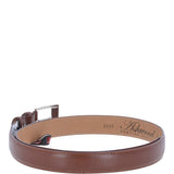 Mens Leather Chino Belt Tan: AB-23