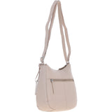 Ashwood Leather Ladies Hobo Shoulder Bag Mushroom: Shannon