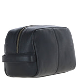 Gabicci Leather Washbag Black: GB-64959