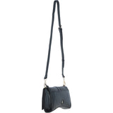 Ashwood Stylish Leather Crossbody Bag Black: 64179