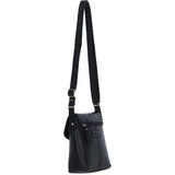 Ashwood Leather Crossbody Bag Black: M-83
