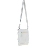 Ashwood Leather Smart Crossbody Bag Ice Grey: 64638/cb-9