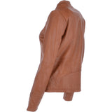 Leather Jacket Tan/nap: AWL-710