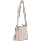 Ashwood Leather Ladies Crossbody Bag Mushroom: Glasgow