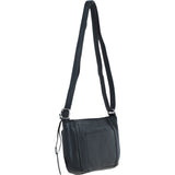 Ashwood Leather Crossbody Bag Black: Iverness