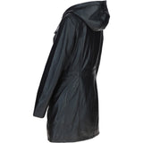 Stylish Ashwood Leather Ladies Three Quarter Jacket Black: Emilia