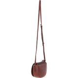 Ashwood Leather Crossbody Bag with Woven Details Tan: GV-63753