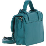 Stylish Ashwood Leather Small Satchel Bag Green: Y-61