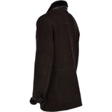 Mens  Sheepskin Coat Brown/snu: KE-183