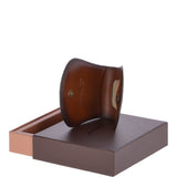 Vegetable Tanned Leather Classic Coin Bank Wallet Tan : 1995