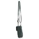 Ashwood Leather Crossbody Smart Phone Bag Green: D-99