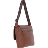 Brampton Leather Men's Emissary Messenger Bag Tan: 64403