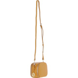 Ashwood Leather Compact Crossbody Bag with Adjustable Strap Mustard: Y-53