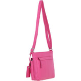Adjustable Crossbody & Shoulder Bag Hot Pink: Cardiff
