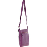 Ashwood Leather Smart Crossbody Bag Raspberry: 64638/cb-9