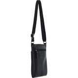 Ashwood Leather Crossbody Bag Black: M-87