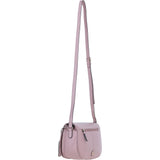 Ashwood Leather Crossbody Bag with Twist Lock Wood Rose: 64787