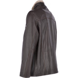 Mens 2-in1 Leather Jacket Brown : Gustavo