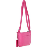 Ashwood Leather Crossbody Bag Hot Pink: Swansea