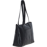Ashwood Sleek Leather Tote Bag Black: Amelia